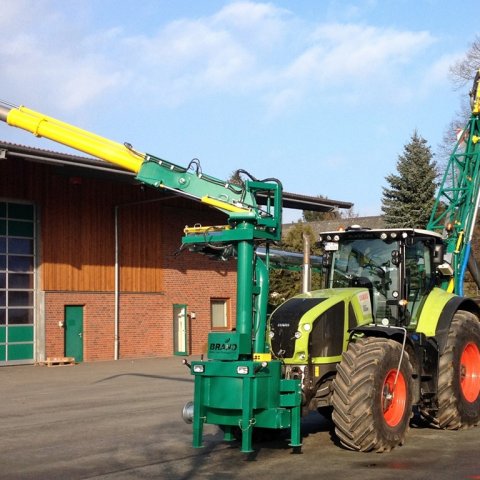 Gelenkmixer JET mit Frontbefüllung / Güllemixer
