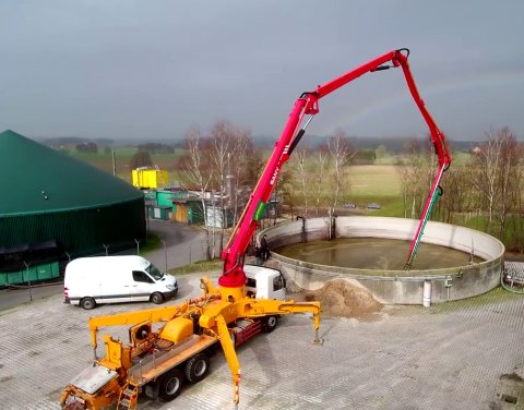 Rührstange mit Hydromotor für Betonpumpenfahrzeuge